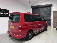 Used VW Caravelle Executive 204 HP (150 kW) 2016 Red Van