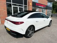 Used Mercedes EQE300 AMG Line Premium 180 kW (245 HP) 2023 White Sedan
