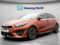 Used Kia Ceed GT-Line 160 HP (117 kW) 2022 Orange Hatchback