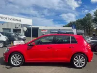Used VW Golf VII GT 115 HP (84 kW) 2017 Red Hatchback