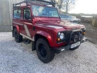 Used Land Rover Defender 1996 Red Estate