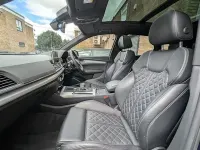 Used Audi Q5 S-Line 245 HP (180 kW) 2019 Blue SUV