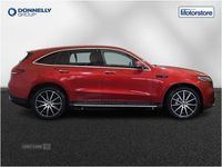 Used Mercedes EQC400 AMG line 300 kW (408 HP) 2020 Red SUV