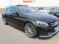 Used Mercedes C220 AMG Line Premium 2017 Black Estate