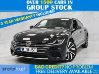 Used VW Arteon R-line 190 HP (139 kW) 2018 Black Hatchback