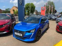 Used Peugeot 208 GT-line 129 HP (94 kW) 2020 Blue Hatchback