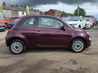 Used Fiat 500 Lounge 69 HP (50 kW) 2016 Red Hatchback