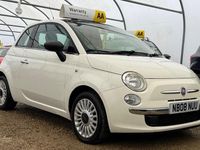Used Fiat 500 Lounge 69 HP (50 kW) 2008 White Hatchback