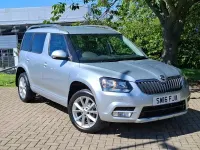 Used Skoda Yeti SE 110 HP (80 kW) 2016 Silver SUV