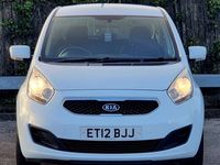 used Kia Venga 1.6 2 5dr Auto WHITE