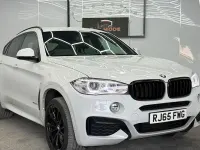 Used BMW X6 M Sport 258 HP (189 kW) 2015 White SUV