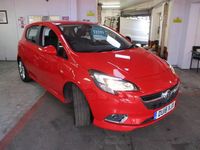 Used Vauxhall Corsa SRi 90 HP (66 kW) 2018 Red Hatchback
