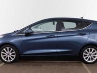 Used Ford Fiesta Titanium 2020 Blue Hatchback