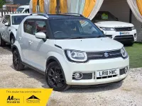 Used Suzuki Ignis SZ5 90 HP (66 kW) 2018 White/black SUV