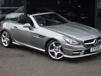 Used Mercedes SLK250 AMG 2015 Silver Cabriolet