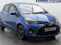 Used Toyota Yaris Hybrid Design 2016 Blue Hatchback