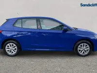 Begagnad Skoda Fabia Comfort 110 HK (80 kW) 2022 Blå Halvkombi