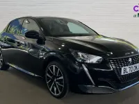 Used Peugeot 208 Allure 100 HP (73 kW) 2020 Black Hatchback
