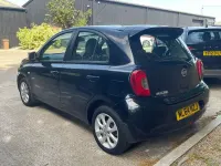 Used Nissan Micra Acenta 80 HP (58 kW) 2014 Black Hatchback