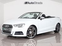 Used Audi S3 Cabriolet Advanced 2018 White Cabriolet