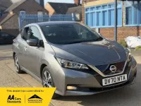 Used Nissan Leaf N-Connecta 110 kW (150 HP) 2020 Grey Hatchback