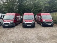 Used Peugeot Boxer 130 HP (95 kW) 2018 Red Van