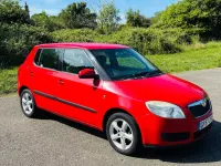 Used Skoda Fabia 105 HP (77 kW) 2007 Red Hatchback