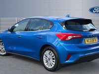 Used Ford Focus Titanium 125 HP (91 kW) 2021 Blue Hatchback