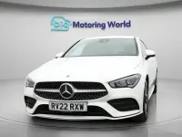 Used Mercedes CLA250e Shooting Brake AMG line 2022 White Estate