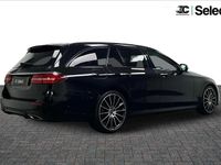 Used Mercedes E220 AMG line 191 HP (140 kW) 2019 Black Estate