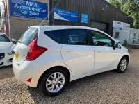 Used Nissan Note Acenta Premium 90 HP (66 kW) 2014 White Hatchback