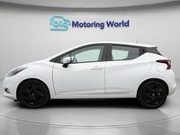 Used Nissan Micra Acenta 92 HP (67 kW) 2021 White Hatchback