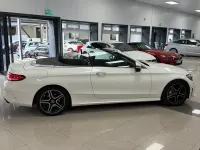 Used Mercedes C220 AMG line 194 HP (142 kW) 2018 White Cabriolet