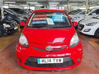 Begagnad Toyota Aygo 68 HK (50 kW) 2014 Röd Halvkombi