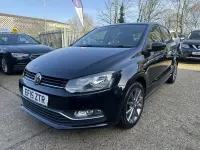 Used VW Polo Design 2015 Black Hatchback