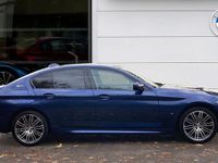 Used BMW 530e iPerformance 249 HP (183 kW) 2018 Blue
