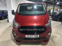 Used Ford Tourneo Custom Titanium 2022 Red Van