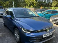 Used VW Golf VIII Match 2024 Blue Hatchback