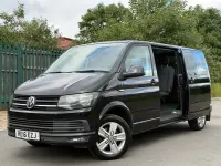 Used VW Transporter Highline 140 HP (102 kW) 2016 Black Van