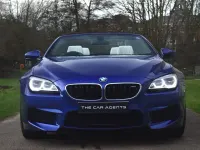 Used BMW M6 Cabriolet Luxury Line 560 HP (411 kW) 2017 Blue Cabriolet
