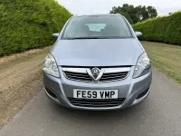 Used Vauxhall Zafira Active 115 HP (84 kW) 2009 Silver MPV