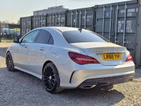Usado Mercedes CLA220 AMG line 2018 Prateado Sedan
