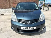 Used Nissan Note N-TEC 2012 Blue Hatchback