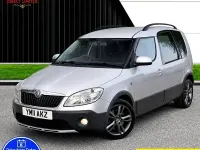 Used Skoda Roomster Scout 2011 Silver Estate