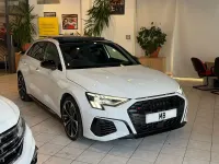 Used Audi S3 Sportback Advanced 333 HP (244 kW) 2025 White Hatchback