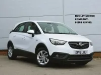 Used Vauxhall Crossland X 81 HP (59 kW) 2018 White SUV