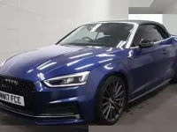 Used Audi A5 Cabriolet S-Line 2017 Blue Cabriolet