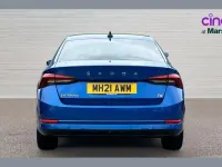 Used Skoda Octavia SE L 200 HP (147 kW) 2021 Blue Hatchback