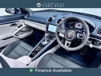 Used Porsche 718 Boxster 350 HP (257 kW) 2020 Blue Cabriolet