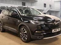 Used Vauxhall Grandland X Elite 130 HP (95 kW) 2018 Black SUV